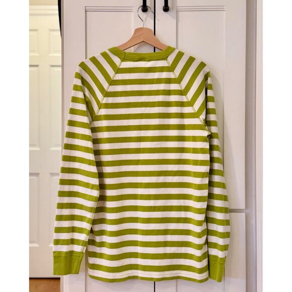 Hanna Andersson Adult Large The Grinch PJs Pajamas Set Green White Long John - Picture 3 of 8